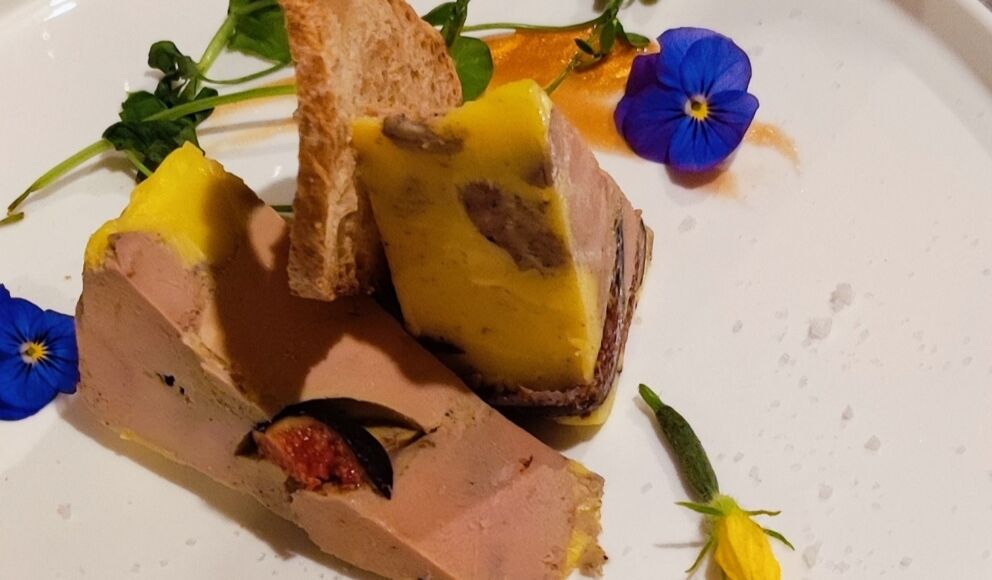 Foie gras à La Table du Marché