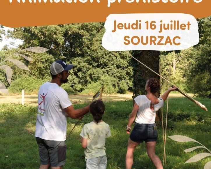 16 juillet_Sourzac_Animation Préhistoire