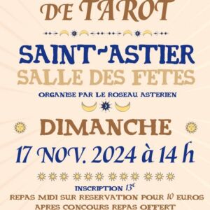 17 nov st astier concours de tarot