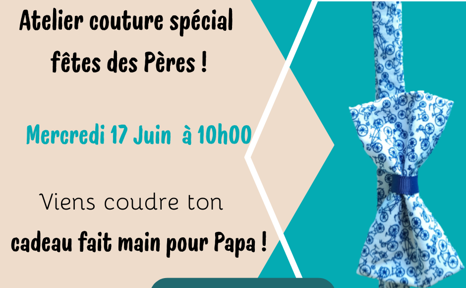 atelier cadeau fête des pères