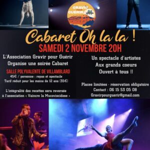 2 novembre villamblard dîner spectacle cabaret