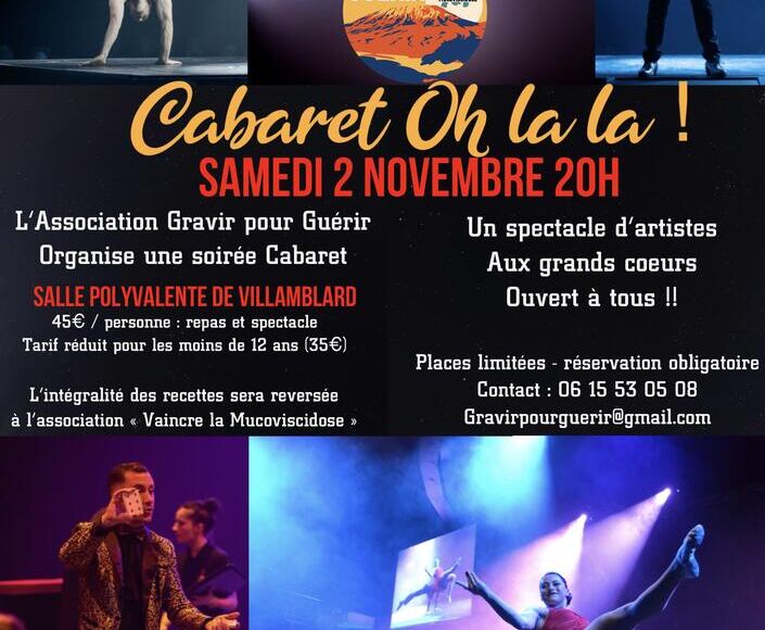 2 novembre villamblard dîner spectacle cabaret