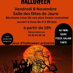 8 novembre Jaure halloween