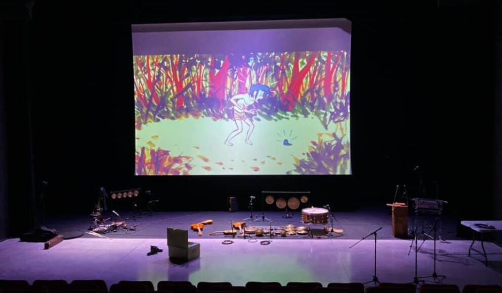 Concert illustré Bonobo-Espace culturel Aliénor d'Aquitaine