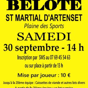 Concours belote 30092023