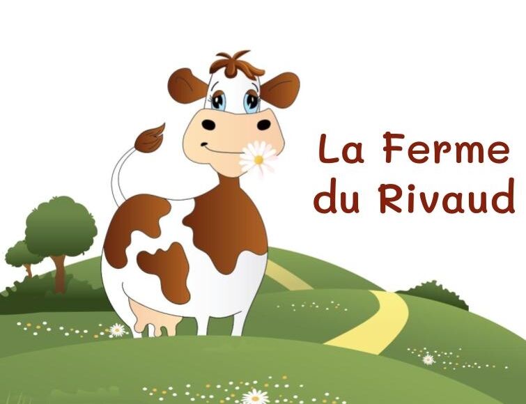 LOGO-inscription-Ferme du Rivaud-Le Pizou