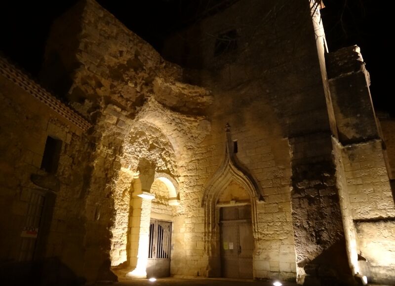 église de Sourzac by night